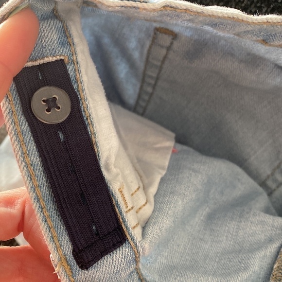 Childrens Place Big Girls Aztec embroidered Adjustable Waist Denim Shorts + Top - Picture 4 of 12